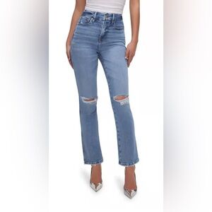 NWT Good American Good Curve Straight Leg Jeans Size 12/31